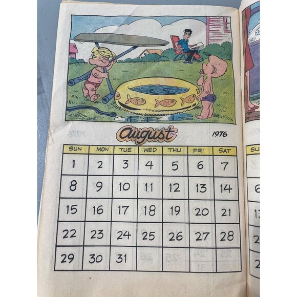 Fawcett Dennis The Menace Christmas Special 1975 Bonus Magazine Series Comic - Picture 5 of 7